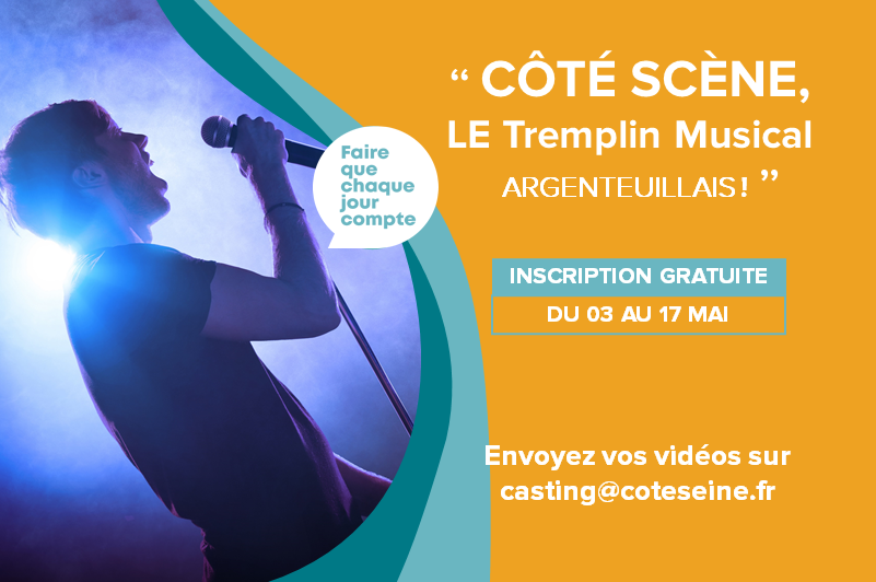 "Côté Scène, le tremplin musical Argenteuillais !"